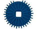 Manometr ochronny gumowy Ø 63 mm (niebieski)