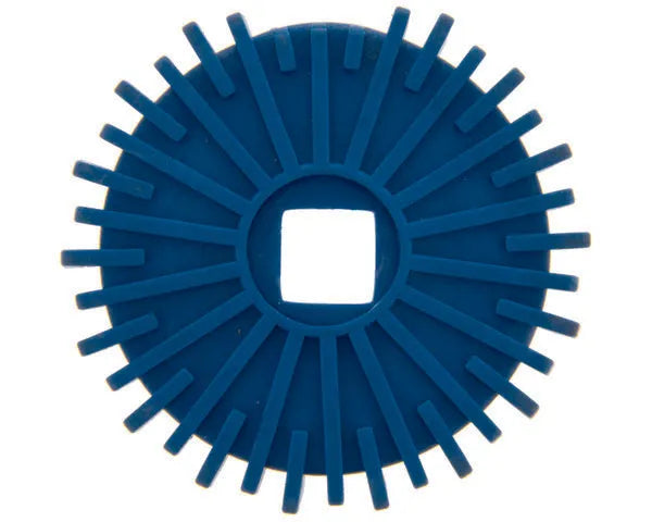 Manometr ochronny gumowy Ø 63 mm (niebieski)