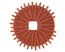 Manometr ochronny gumowy Ø 63 mm (czerwony) | 06HF492