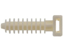 Kołek nylonowy TP 10x37mm do opaski białej, worek 100 sztuk