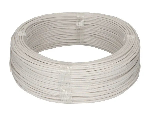 Kabel silikonowy 1,5x1 biały (x metrów)