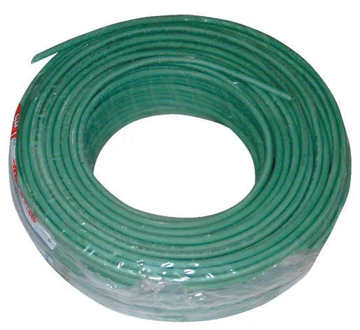Kabel wolny od halogenów zielony 3x4 mm. 1 m