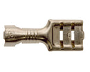 Złącze żeńskie FASTON 6,3 mm stal niklowana