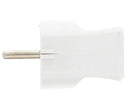 Gniazdo prądowe schuko białe 16A 250V | AS07102