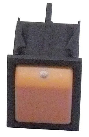 Wyłącznik jednobiegunowy pomarańczowy 25x31 mm