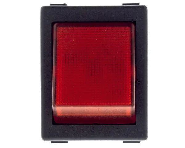 Przycisk zmywarki czerwony 22x30mm
