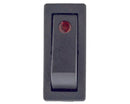 Wyłącznik jednobiegunowy czerwony 11x30mm wskaźnik