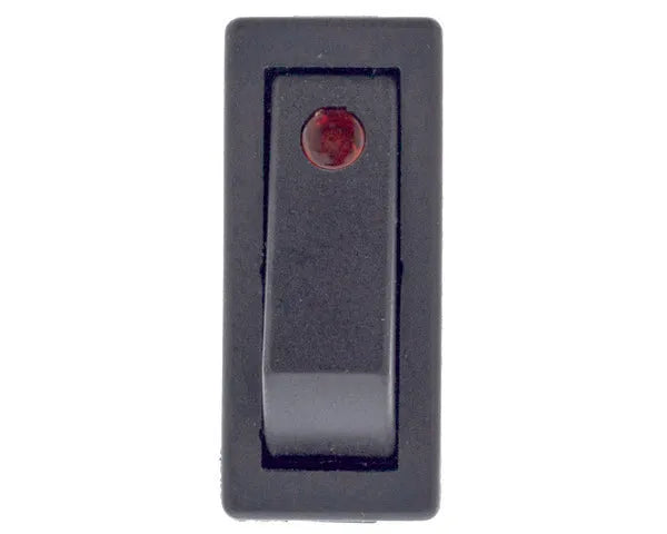 Wyłącznik jednobiegunowy czerwony 11x30mm wskaźnik