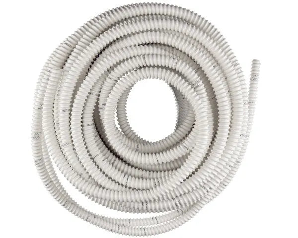 Rura odpływowa spiralna 20x16 biała 1m PVC