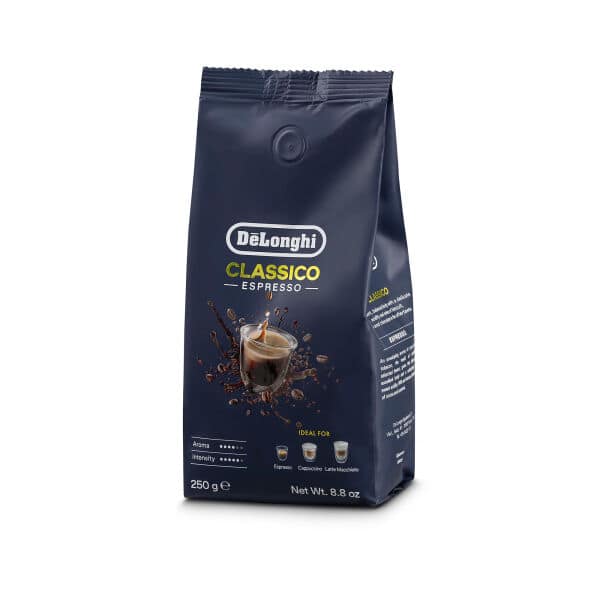 DeLonghi Kawa ziarnista Classic, 50% Arabica, 50% Robusta, 250 g DLSC600 AS00000171