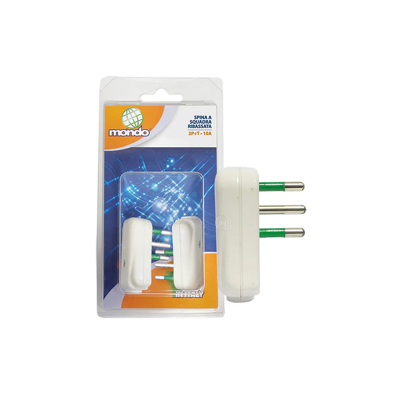 GBC - Wtyczka kątowa obniżona 2P+Z 10A - AST-55301170