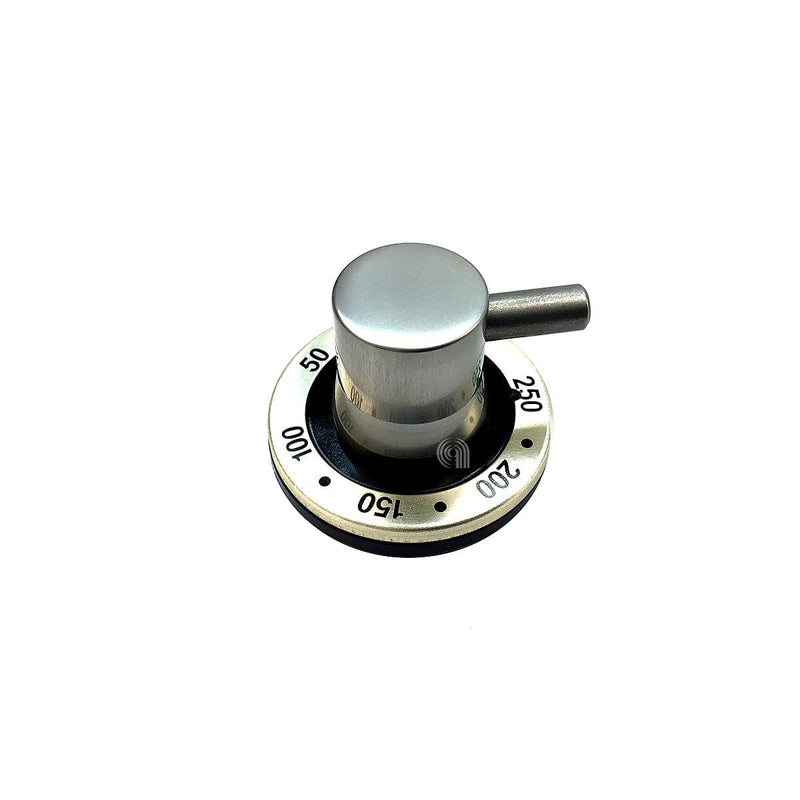 Pokrętło termostatu piekarnika Ilve Britannia czarne inox G3610508