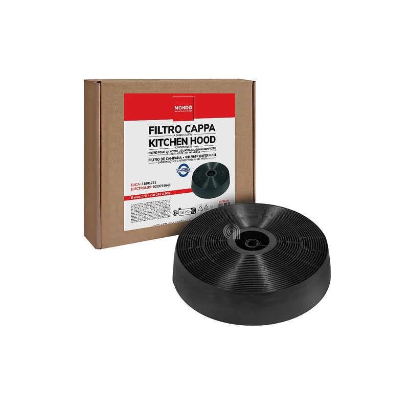 ELECTROLUX, ELICA, TEKA - Okrągły filtr węglowy do okapu - 61801232