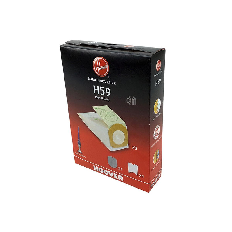 Zestaw 5 worków i 2 filtrów oryginalnych do odkurzacza Candy H59