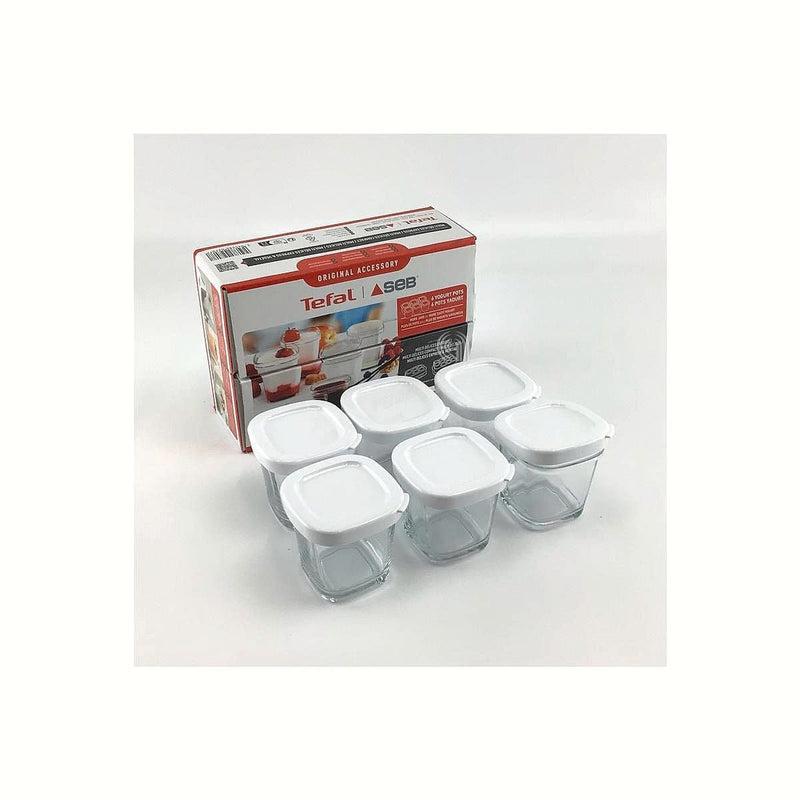 pojemnik na jogurt 6 sztuk do lodówki Tefal XF100110