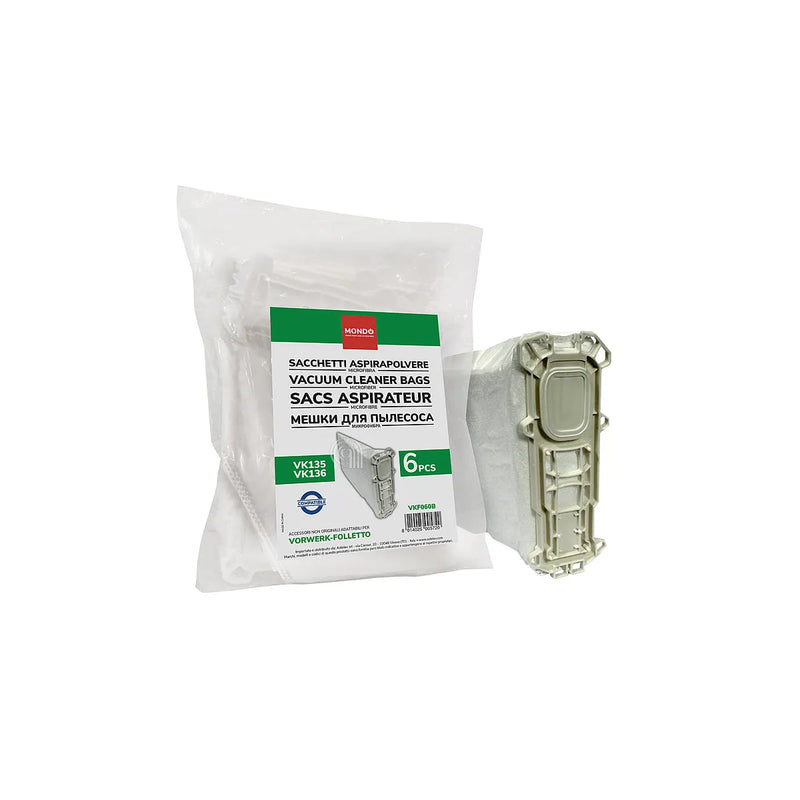 VORWERK-FOLLETTO - Worek filtrujący Super Filtrello do odkurzacza - 45030