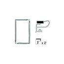 UNIVERSAL - Zestaw uszczelek magnetycznych do lodówki - AST-00122048