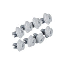 Zestaw 8 kółek do dolnego kosza zmywarki Electrolux oryginalny 50279059005