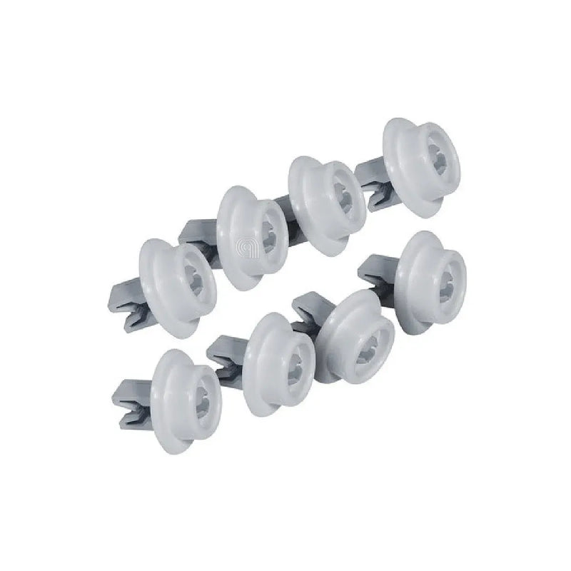 Zestaw 8 kółek do dolnego kosza zmywarki Electrolux oryginalny 50279059005