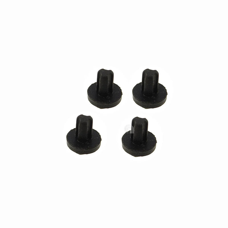 RICAMBI CUCINA, WHIRLPOOL, BAUKNECHT, IKEA, INDESIT, MAYTAG, POLAR, IGNIS, LADEN, KITCHENAID, BRASTEMP - Gumowa nóżka do rusztu płyty grzewczej - C00312063