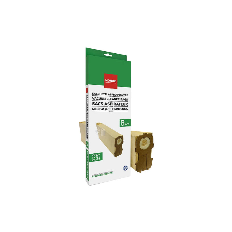 VORWERK-FOLLETTO - Papierowe worki do odkurzacza - AST-VKF020