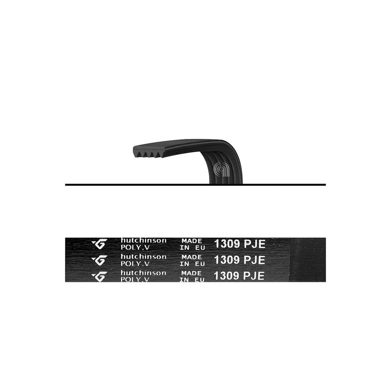 WHIRLPOOL INDESIT BAUKNECHT - Pasek wielorowkowy do pralki 1309 J7 - 481010388414