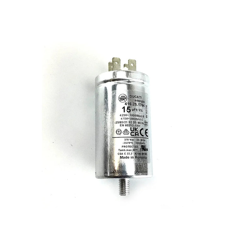 CANDY, HOOVER, UNIVERSAL - Kondensator rozruchowy suszarki 15µF - 41043444
