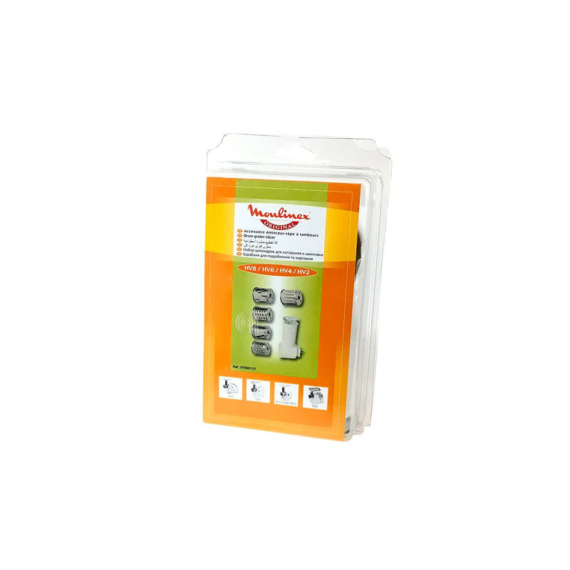 Oryginalny wałek ząbkowany do tarki Moulinex XF990101 ze stali nierdzewnej