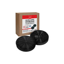 ZESTAW 2 OKRĄGŁYCH FILTRÓW WĘGLOWYCH EFF62 DO OKAPU MONDO FABER FRANKE ELECTROLUX