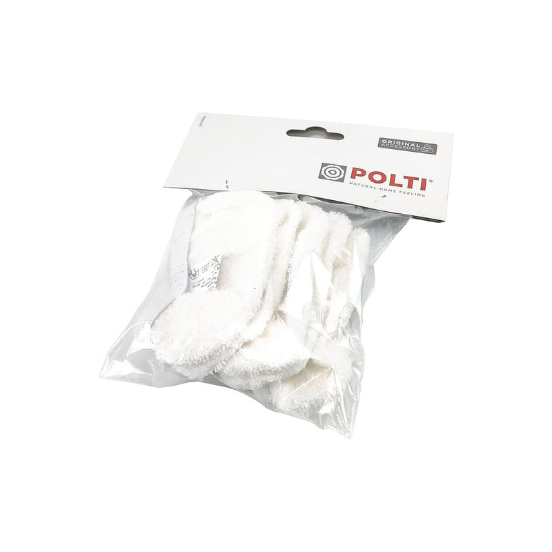 zestaw 6 oryginalnych ściereczek szczotkowych do parownicy Polti PAEU0282