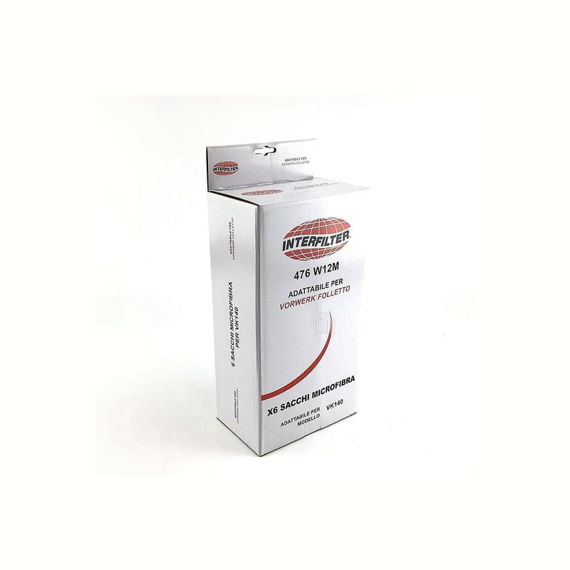 Zestaw 6 filtrów z mikrofibry Interfilter VK140 do odkurzacza Candy