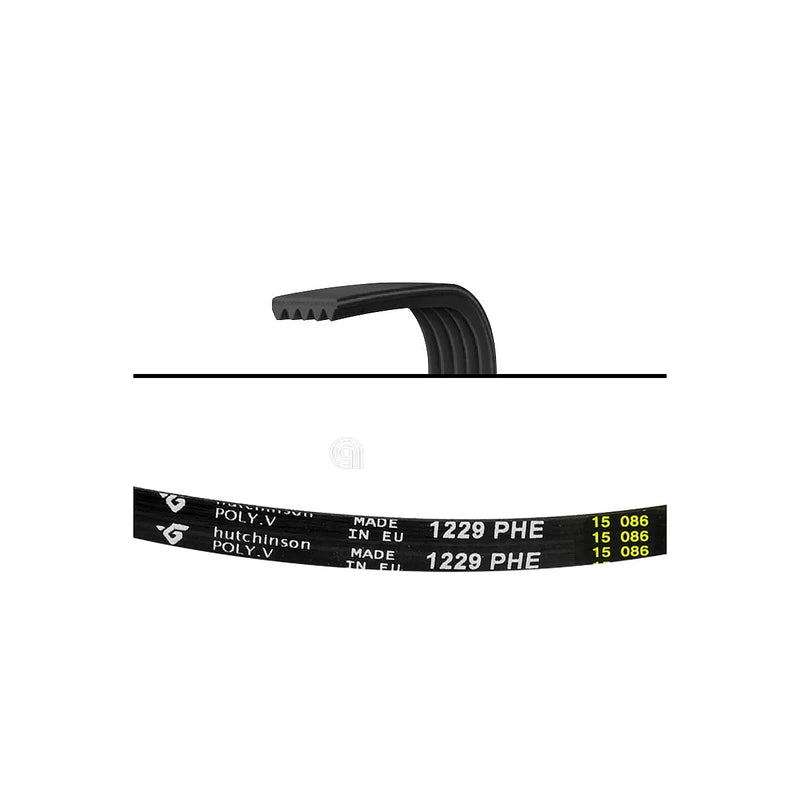 WHIRLPOOL, BAUKNECHT, POLAR, IGNIS - Pasek do pralki 1229 H6 - 480111101149