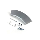Zestaw manilla drzwi oryginalny do pralki Electrolux 4055186482 srebrny