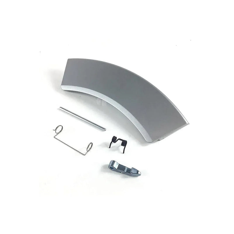 Zestaw manilla drzwi oryginalny do pralki Electrolux 4055186482 srebrny