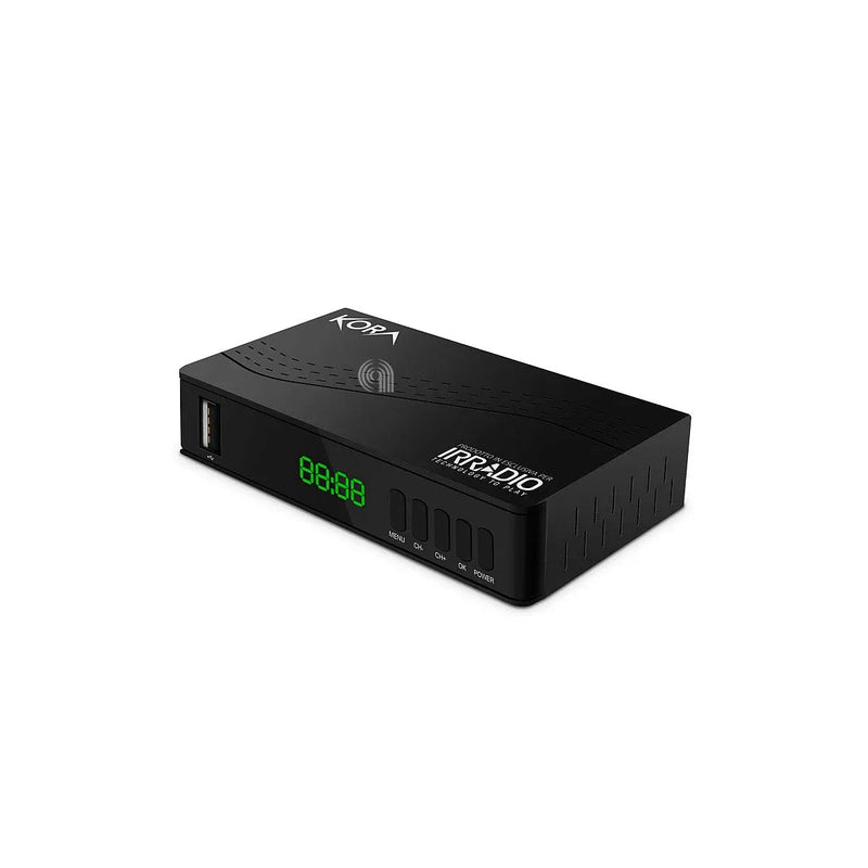 cyfrowy dekoder naziemny Irradio kompatybilny z DVB-T i DVB-T2 HD