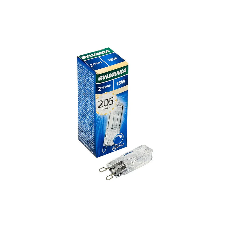 Żarówka halogenowa rurkowa 18W 230V z trzonkiem G9 Sylvania
