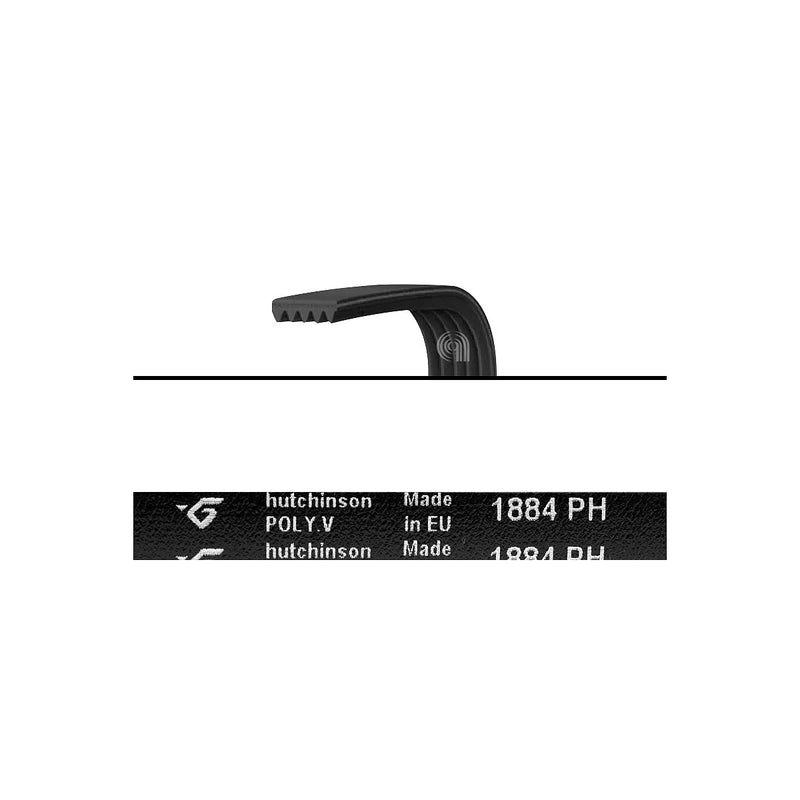 ELECTROLUX, AEG, ZANUSSI - Pasek wielorowkowy Poly-V 1884 H5 do suszarki - 1255028100