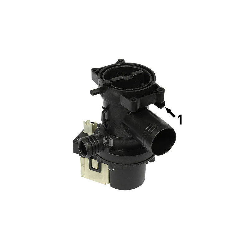WHIRLPOOL, BAUKNECHT, INDESIT, MAYTAG, IGNIS, LADEN, PRIVILEG, V-ZUG, MIOSTAR - Pompa odpływowa pralki - 480111101394