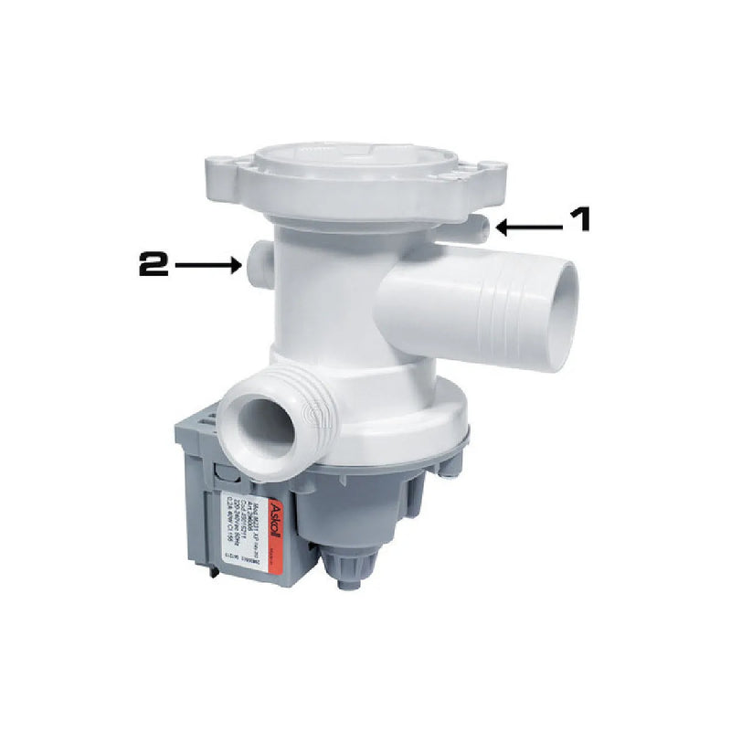 ARISTON, INDESIT, MERLONI - Magnetyczna pompa odpływowa do pralki - AST-00215255