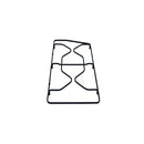 RICAMBI CUCINA - Emaliowana kratka do płyty grzewczej - P2564