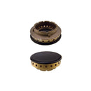 BOMPANI - Błyszczący osłona płomienia pomocnicza z talerzykiem do płyty kuchennej - S0424