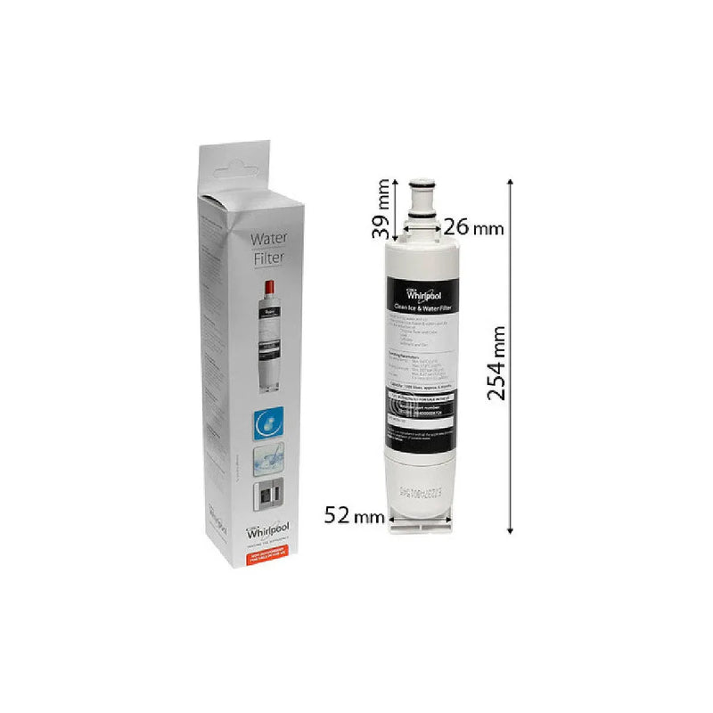Oryginalny filtr do wody Whirlpool do lodówki SBS200 i innych modeli