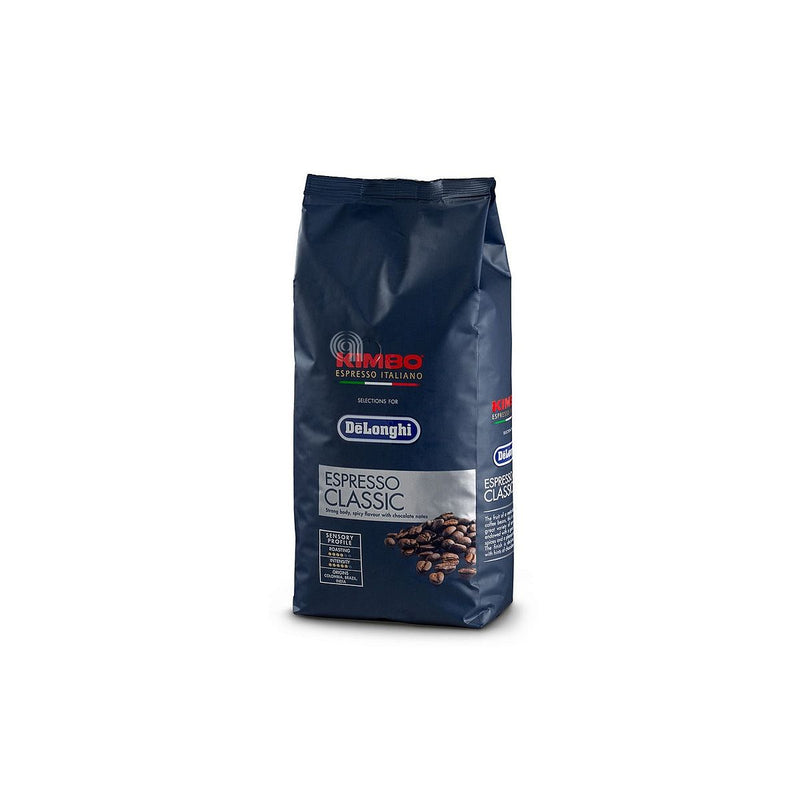 opakowanie kawa classic 1kg ziarna Kimbo do ekspresu DeLonghi