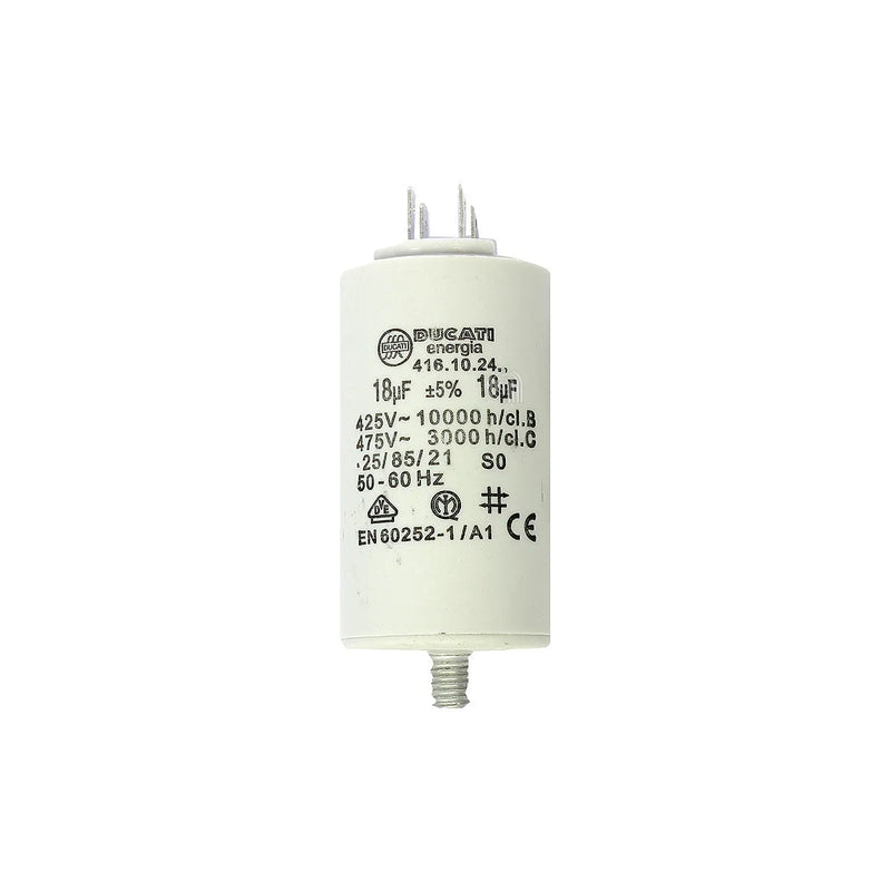 CANDY ELECTROLUX UNIWERSALNY - Kondensator rozruchowy 18µF do pralki - 49011945