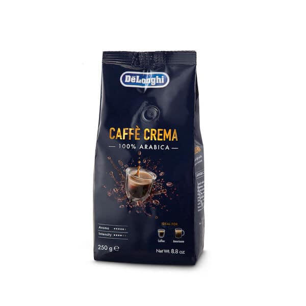 DeLonghi Café en grano Crema , 100% Arábica, 250 gr AS00000173 DLSC602