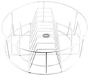 Talerz do zmywarki ø390mm linia