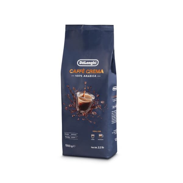 DeLonghi Kawa ziarnista Crema, 100% Arabica, 1 kg DLSC618