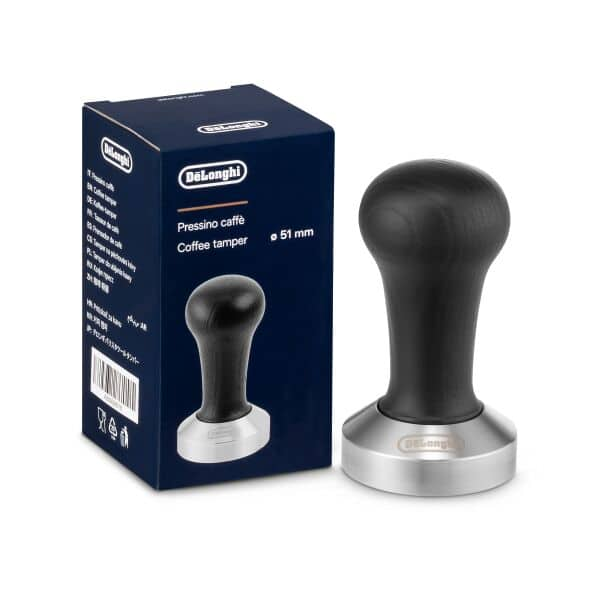 DeLonghi Tamper do kawy w kolorze czarnym DLSC080 AS00006518