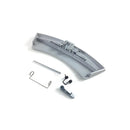 Zestaw manilla drzwi oryginalny do pralki Electrolux 4055186482 srebrny