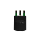 zestaw 10 adapterów wtyczki włoskiej 2p+t 16A na schuko 2p+t 16A